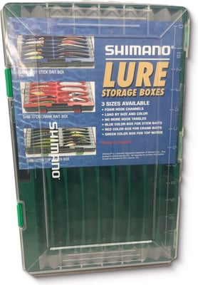 Shimano Top Water Lure Storage Box Green