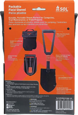 SOL Packable Field Shovel