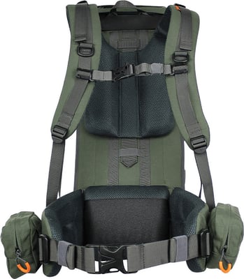 Spika Drover II 40L Pack Green + Hauler Frame