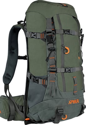 Spika Drover II 40L Pack Green + Hauler Frame