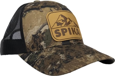 Spika Patch Trucker Cap Mountain Camo Black