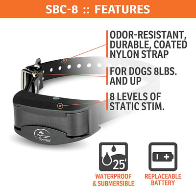 SportDOG NoBark SBC-8 Collar