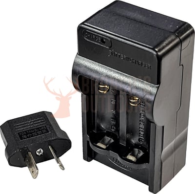 Stealth Travel Charger CR123A & LS 16340 Batteries