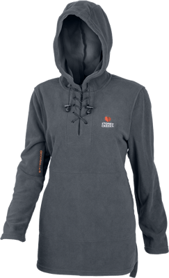 Stoney Creek Lace-Up Fleece Hood Turbulense Women's