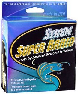 Stren Super Braid Micro Bond Technology Fishing Line 125 Yards