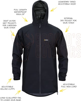 Swazi Sentinel Ultralite Jacket Black