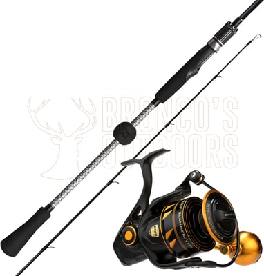 Tica Kazumi 7' PE 1.5-3 Rod + Penn Slammer IV 2500 Reel