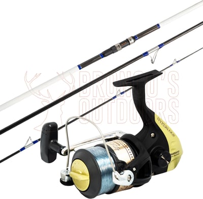 Tica Kazumi Galactic 1403 Surf Rod 100gm - 250gm + Shimano Hyperloop 6000 FB Spinning Reel