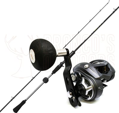 Tica Kazumi Pro 7' 1-Piece 701J Fishing Rod 30gm - 150gm + Tica TC300 Reel