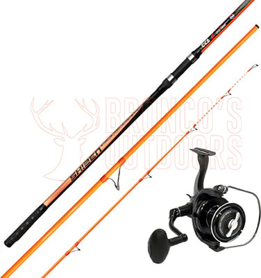 Tica Shizen Surf Rod 14' 3-Piece 100-250gm + Tica Flash Surf FS10000 Reel