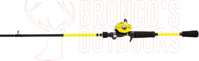 Tica Tactica-Y 662 Jig Rod + Tactica LCX100 Baitcasting Reel Yellow