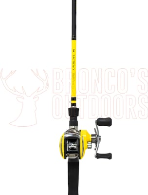 Tica Tactica-Y 662 Jig Rod + Tactica LCX100 Baitcasting Reel Yellow