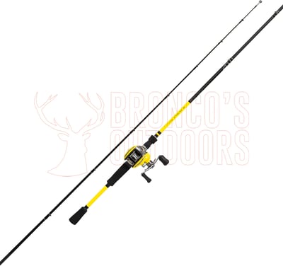 Tica Tactica-Y 662 Jig Rod + Tactica LCX100 Baitcasting Reel Yellow