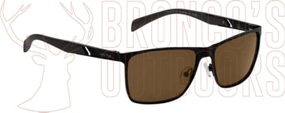 Ugly Fish Flash PN24144 Polarised Sunglasses Black Frame/Brown Polarised Lens