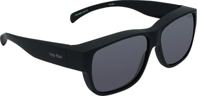 Ugly Fish P208 Fit Over Polarised Sunglasses Matte Black Frame Smoke Lens