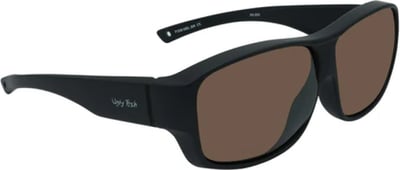 Ugly Fish P308 Polarised Fit Over Sunglasses Matte Black / Brown Lens