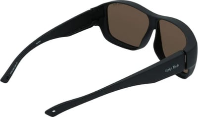Ugly Fish P308 Polarised Fit Over Sunglasses Matte Black / Brown Lens