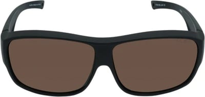 Ugly Fish P308 Polarised Fit Over Sunglasses Matte Black / Brown Lens