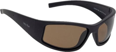 Ugly Fish PU5507 Polarised Sunglasses Unbreakable Matt Black Frame Brown Lenses