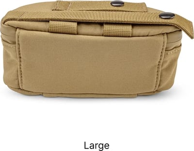 Vortex Glass Pak Pro Zipper Pouch Large Tan