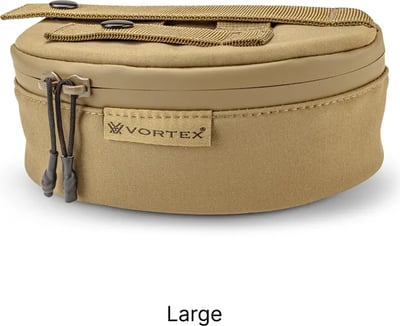 Vortex Glass Pak Pro Zipper Pouch Large Tan