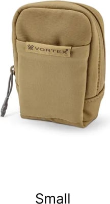 Vortex Glass Pak Pro Zipper Pouch Large Tan